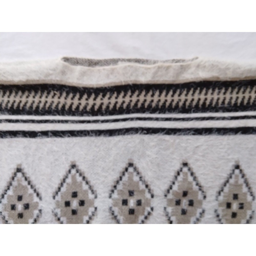 Neiman Marcus Poncho Sweater Fringe Boho Womens One Size - Picture 5 of 9